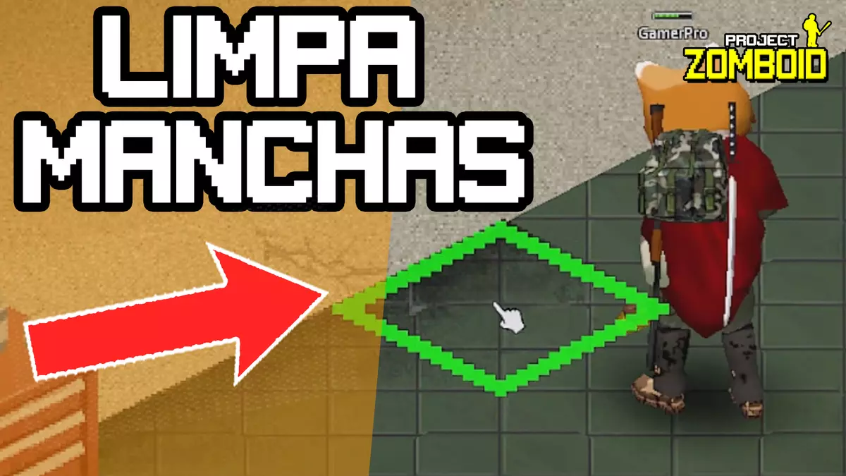 LIMPE AS MANCHAS DO PROJECT ZOMBOID com CLEAN DIRT MOD